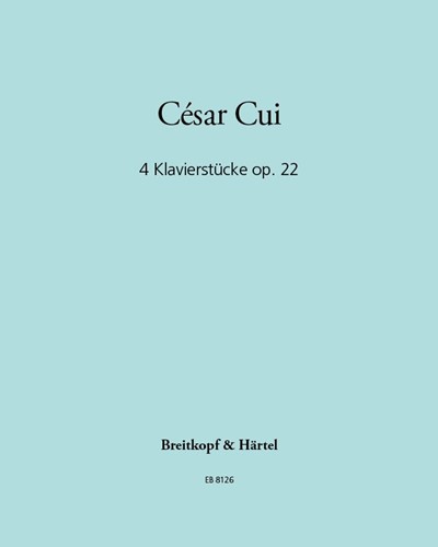 Four Piano Pieces, op. 22 — 居伊