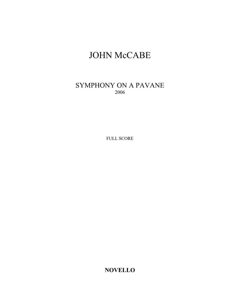 Symphony on a Pavane — John McCabe