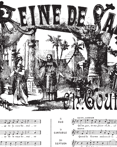 Cavatine (from 'La Reine De Saba') — 古诺