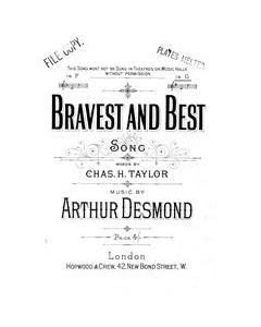 Bravest And Best — Arthur Desmond