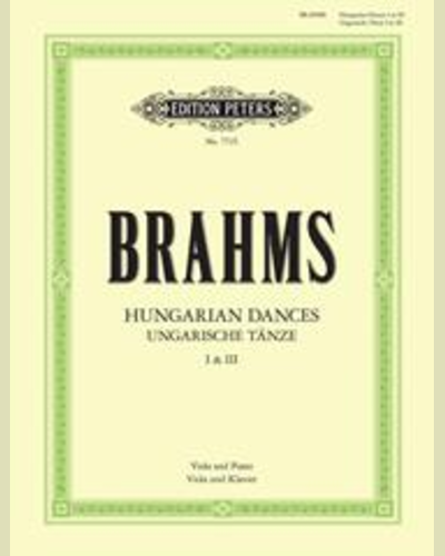 Hungarian Dances Nos.1 & 3 — 勃拉姆斯