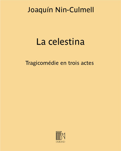 La celestina — Joaquín Nin-Culmell