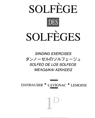 Solfège des Solfèges, Vol. 1 — Albert Lavignac