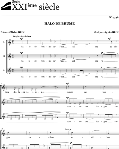 Halo de brume — Agnès Blin
