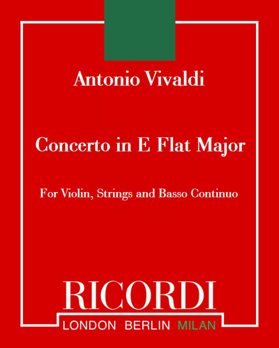 Concerto in E-flat major, op. 6 no. 2, RV 259 — Antonio Vivaldi