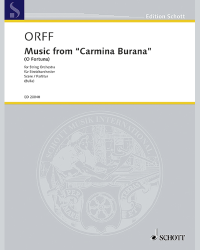 Carmina Burana: O Fortuna — Carl Orff