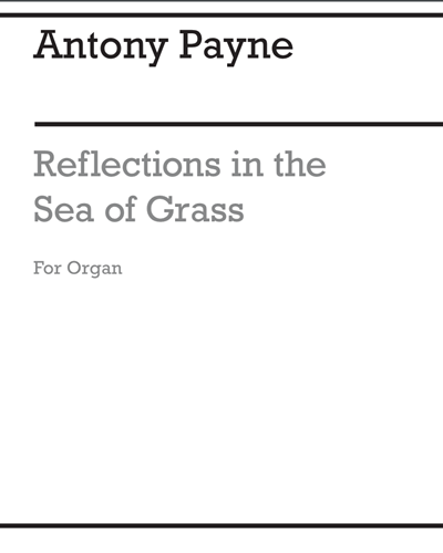 Reflections in the Sea of Glass — Anthony Payne
