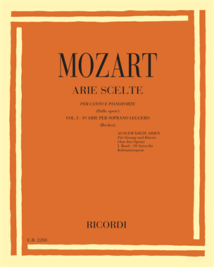 Selected Arias for Soprano, Vol. 1 — 莫扎特
