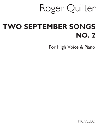 Two September Songs [Version for High Voice and Piano] — 罗杰·奎尔特