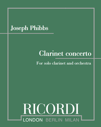 Clarinet Concerto — Joseph Phibbs