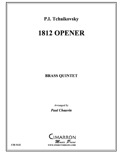 Overture to '1812', op. 49 — 柴可夫斯基