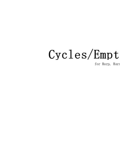 Cycles/Emptiness — Eden Lonsdale