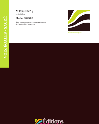 Messe n°4 en ut majeur - Gounod — 古诺