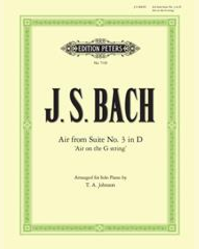 Air on the G String from Orchestral Suite No. 3 in D BWV 1068 — 巴赫