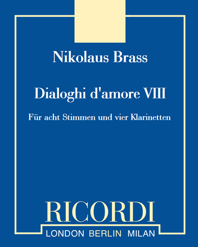 Dialoghi d'amore VIII — Nikolaus Brass