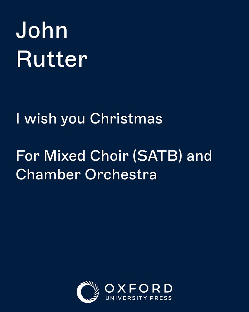 I wish you Christmas — 约翰·拉特