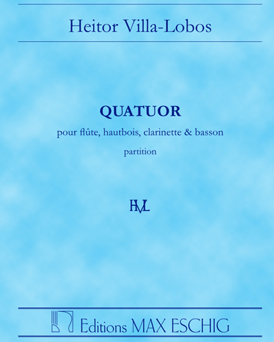 Quatuor - Pour flûte, hautbois, clarinette et basson — 维拉-洛博斯