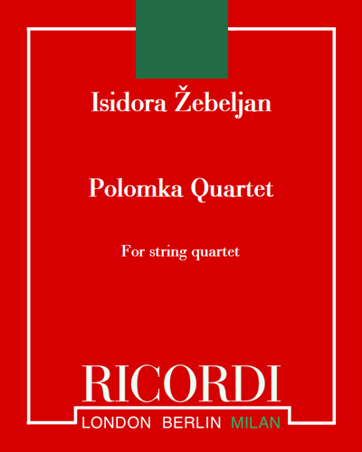 Polomka Quartet — Isidora Žebeljan