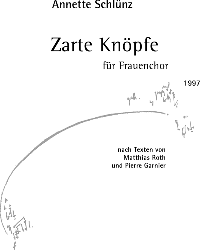 Zarte Knöpfe — Annette Schluenz