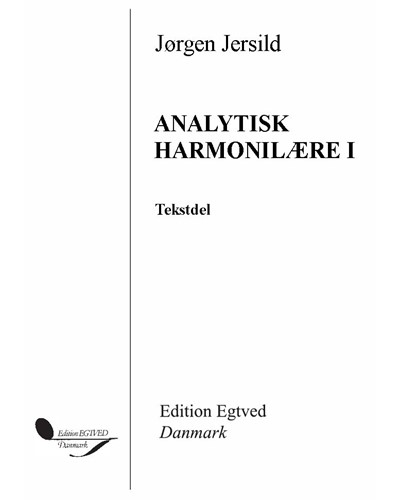 Analytisk harmonilære I — Jørgen Jersild