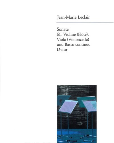 Sonate D-dur — Jean-Marie Leclair