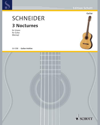 3 Nocturnes — Enjott Schneider