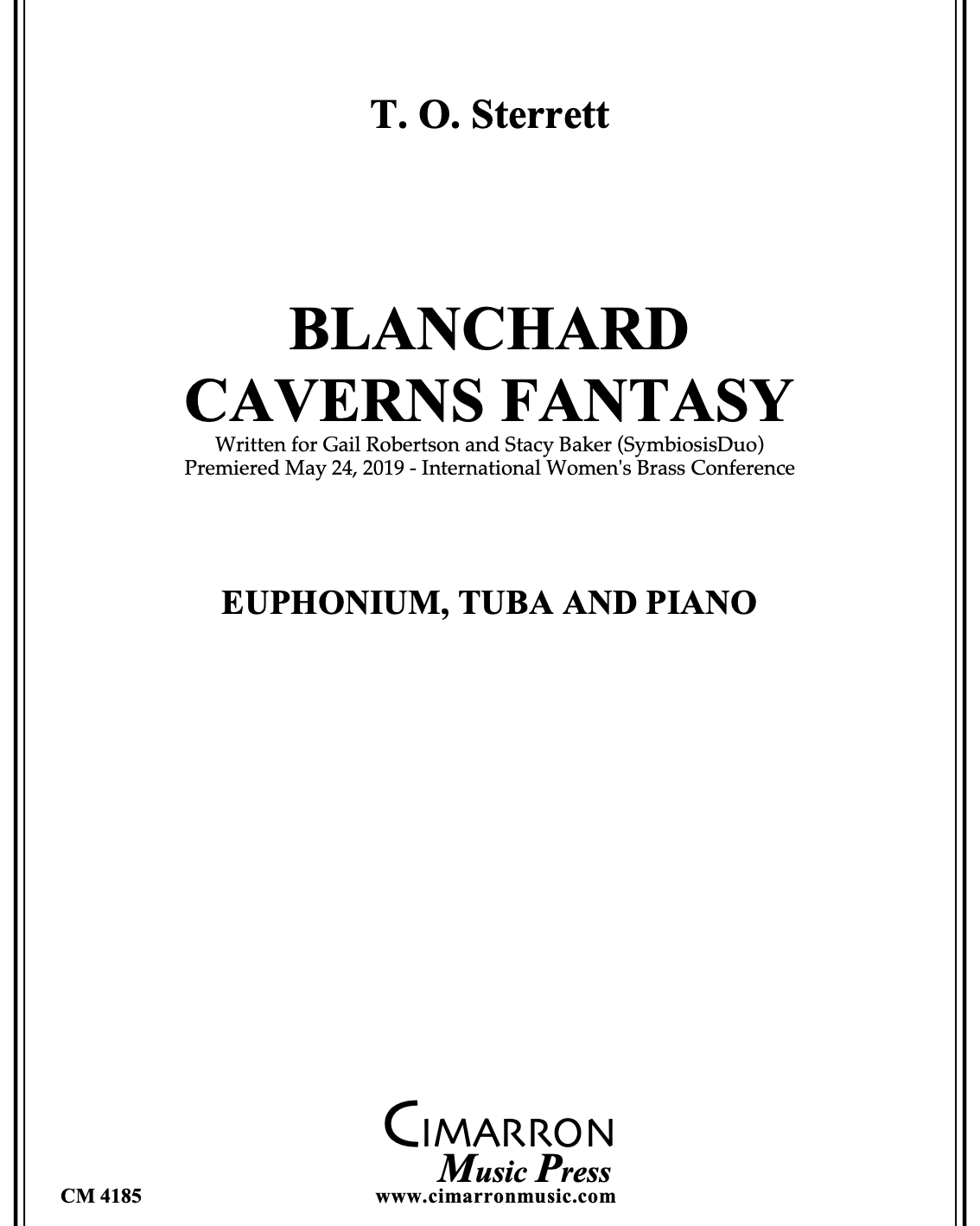 Blanchard Caverns Fantasy — T. O. Sterrett