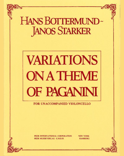 Variations on a Theme of Paganini — composer