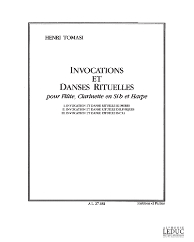 Invocations et Danses Rituelles — Henri Tomasi