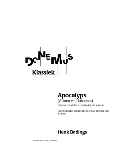 Apocalypse (Vision of John) — Henk Badings