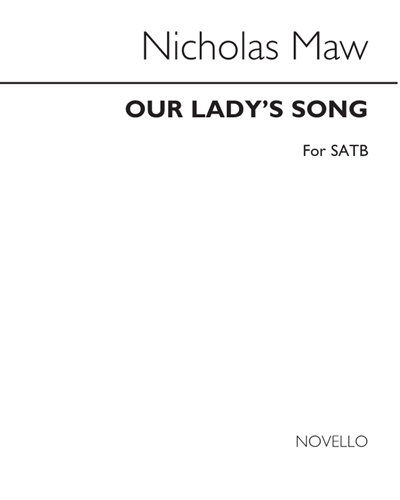 Our Lady's Song — Nicholas Maw