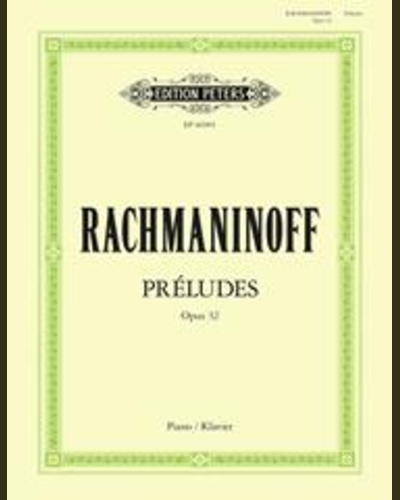 Preludes op. 32 Nr. 1-13 — 拉赫玛尼诺夫