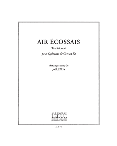 Air Écossais — Traditional