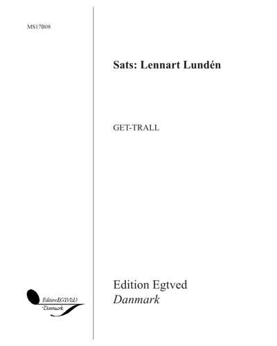 Get-trall — Lennart Lundén