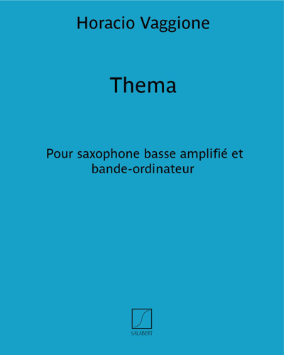 Thema — Horacio Vaggione