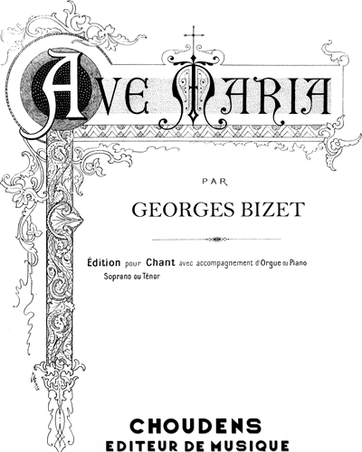 Ave Maria No. 2 — 比才