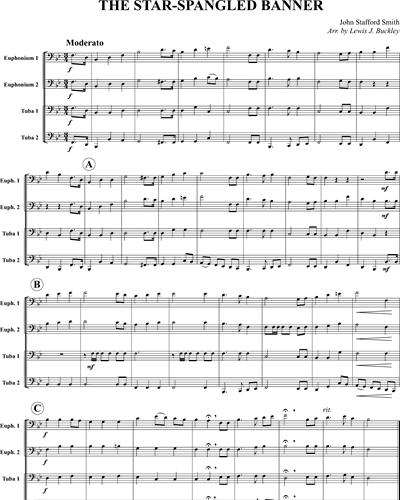Star-Spangled Banner — 约翰·斯塔福德·史密斯