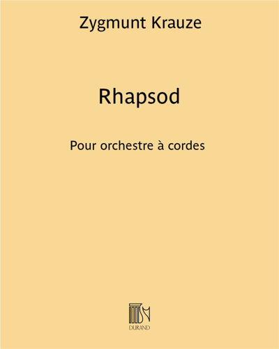 Rhapsody — Zygmunt Krauze