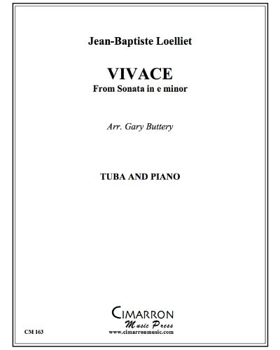 Vivace (from 'Sonata in E Minor') — Jean-Baptiste Loeillet de Gant