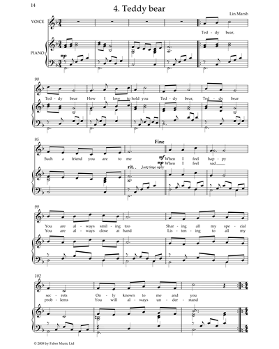 Teddy Bear (from 'Toy Box') — Lin Marsh