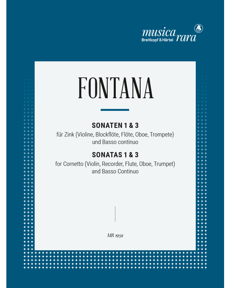 Sonatas Nos. 1 and 3 (1641) — Giovanni Battista Fontana