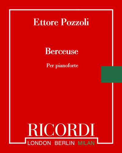 Berceuse — Ettore Pozzoli
