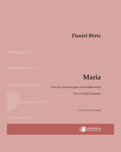 Maria — Daniel Börtz