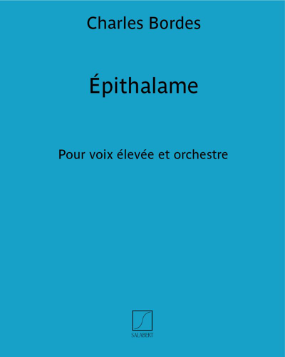 Épithalame — Charles Bordes