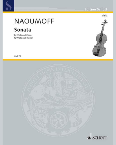 Sonata — Emile Naoumoff