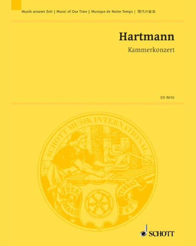 Kammerkonzert — 卡尔·阿马德乌斯·哈特曼