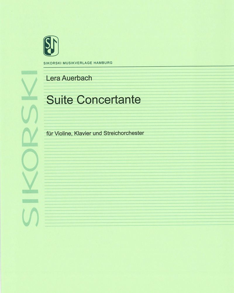 Suite concertante, op. 60 — 列拉·奥尔巴赫