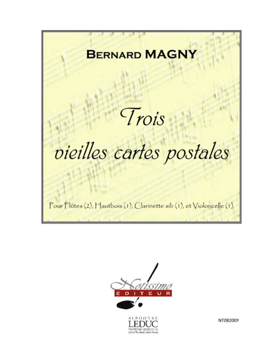 Trois vieilles cartes postales — Bernard Magny
