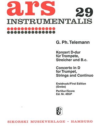 Concerto in D major — 泰勒曼