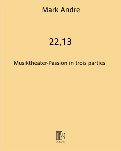 22,13 — Mark Andre